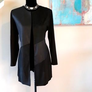 Kasper/ Black/ Long Length Blazer/ Jacket/ M